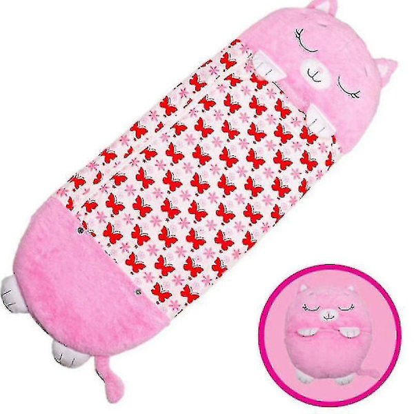 Stor Sovepose Barn Legetøjspude Blød Varmt Enhjørning Gavelegetøj Jul 180X70cm 180X70cm 180X70cm Pink