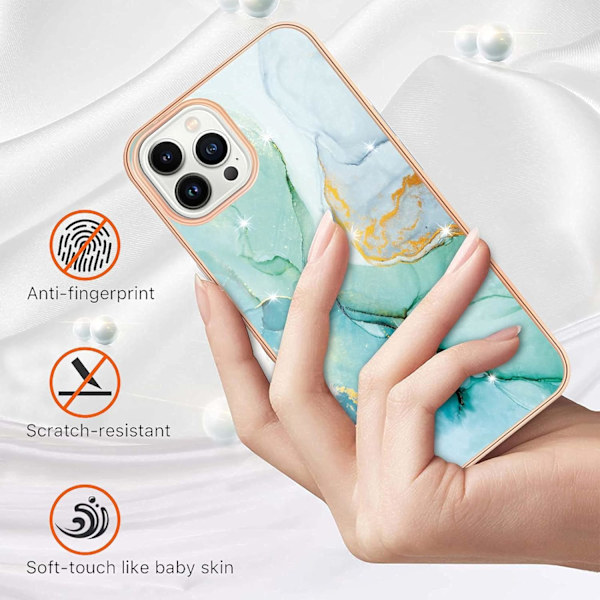 Telefonfodral Bakskydd för Apple iPhone 16. YBI Grön