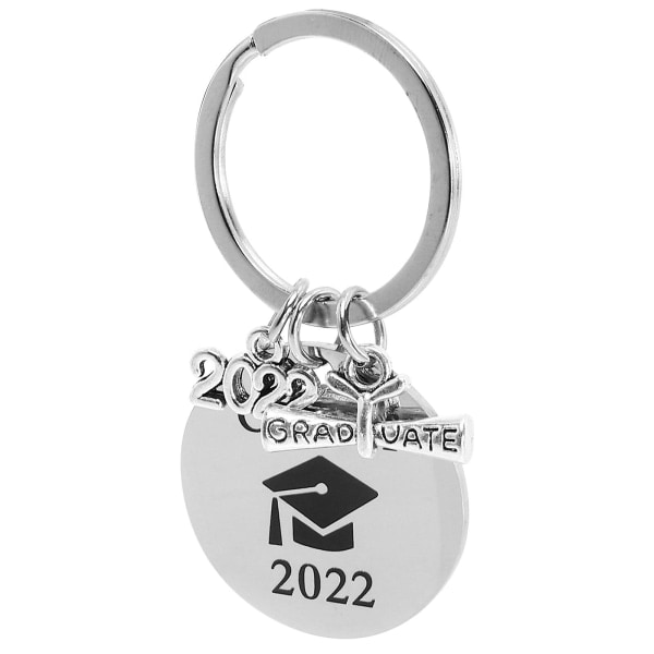 Presentatör Bulk Kvinnor Graduate Keychain Graduate Gift Keychain Graduation Bag Pendant College Graduate Keychain（6x3cm)