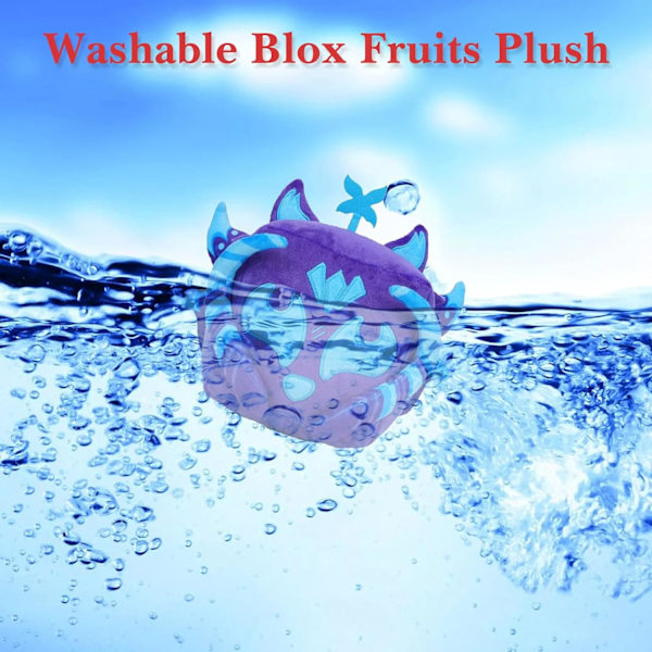 Blox Fruits -pehmolelu, 6 tuumaa, ei sisällä peli koodia, Pehmeä Blox Fruits -lelu, Pehmolelu tyyny kotiin, Joulu- ja syntymäpäivälahja pojille Green Dragon Box
