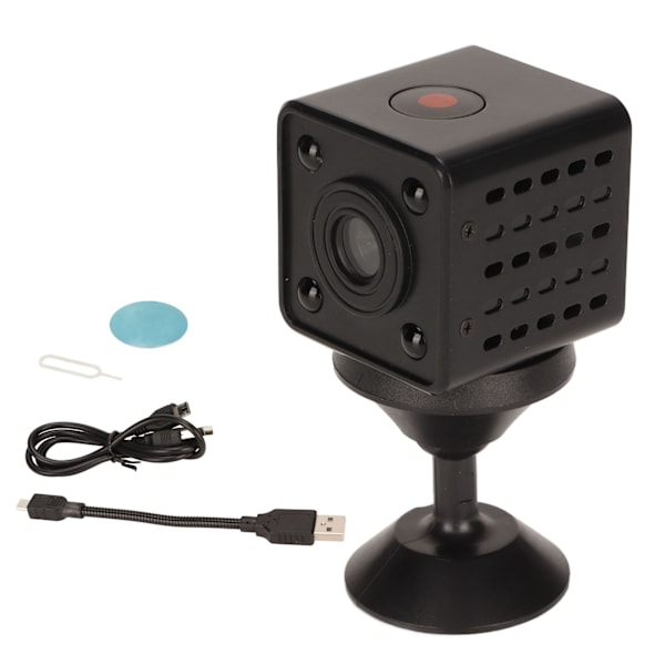 Mini WiFi-kamera Langaton Pieni Videokamera Nanny Cam HD Yökuvaus Liikkeenilmaisin Kotiturvaan