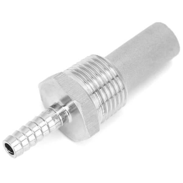 1/2 MPT Aeration Stone 1/4 inch Barb Fitting CO2 2.0μm Aeration