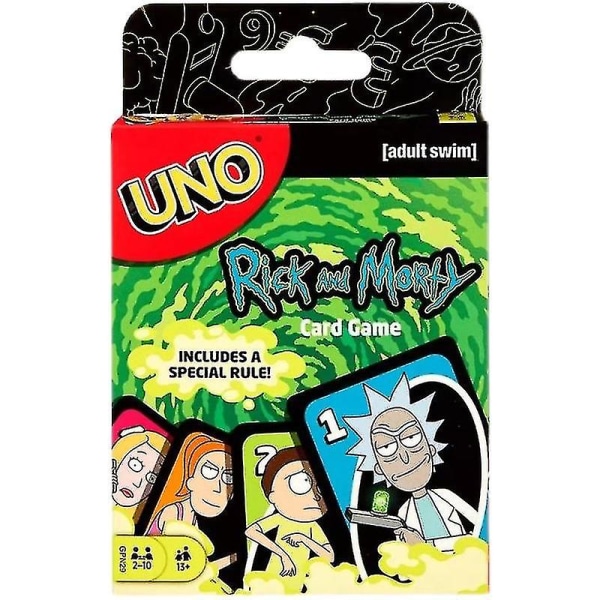 Mattel Uno Entertainment Board Card Anime Poker Cards Game Bts Marvel Flip Rick and Marry Party Lautakorttipeli Lasten Lahjat Lelu