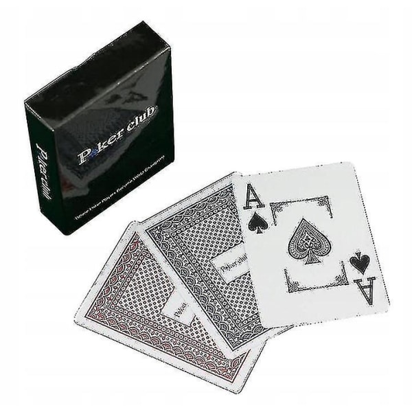 Plastic Waterproof Scrub Playing Cards Poker Club Cards Board Games[hsf]