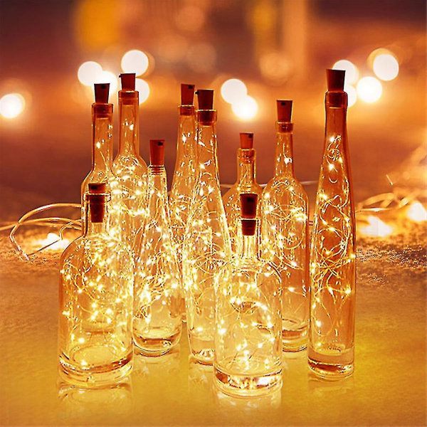 30 Bottle Fairy String -koristevalot Ilmainen toimitus
