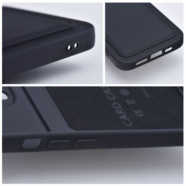 iPhone 13 Pro Max -kotelo Forcell Korttikotelo - Musta 36