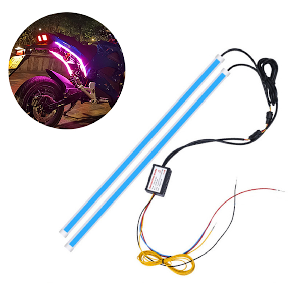 Motorcykel blinklys LED kørelys Baglygter DRL D Ed