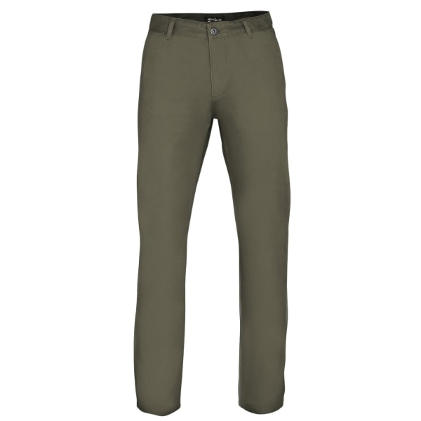 Asquith & Fox herr Classic Casual Chinos/Byxor XLT Slate Slate Slate XLT