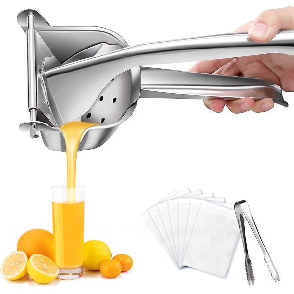 Citronpresser Juicer Rustfrit stål juicer Håndpresser Appelsinpresser Juicer-manuel Juicer-mru