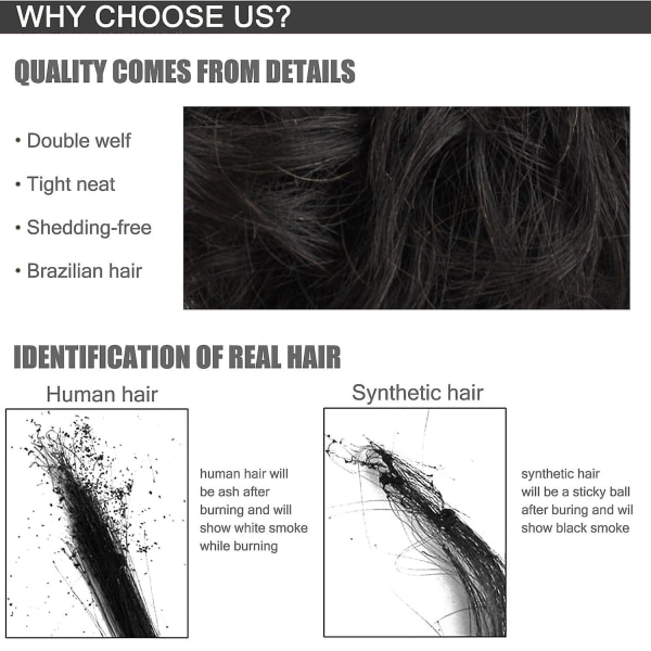 Hair Bun   Hairpiece Hair Ribbon Hestehale Extensions-hår