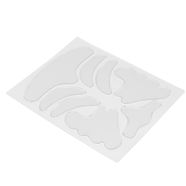 2024 8 i 1 Genanvendelige Ansigtsrynke Patches Silikone Rynker Behandling Patches Fine Linjer Fjernelse Pads