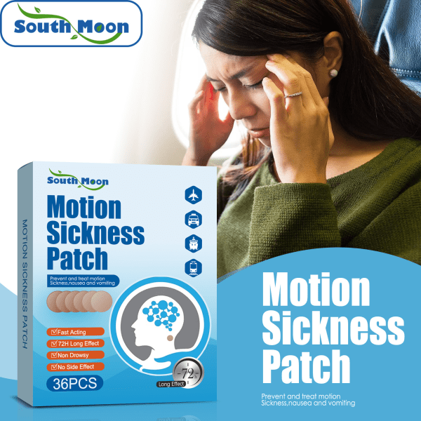 Motion Sickness Stickers Seasickness Ear Stickers 1 Box 36 Pieces