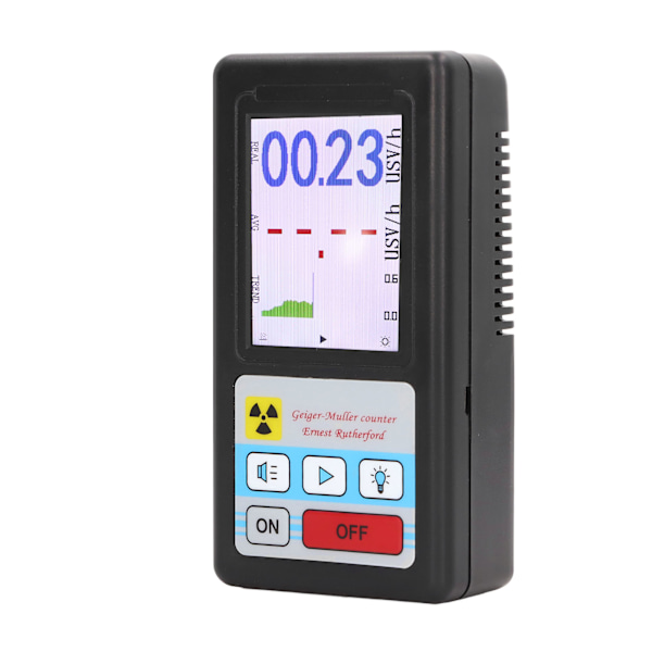 Geigermätare för kärnstrålning, doslarm, dosimeter, monitor, mätare BR 6