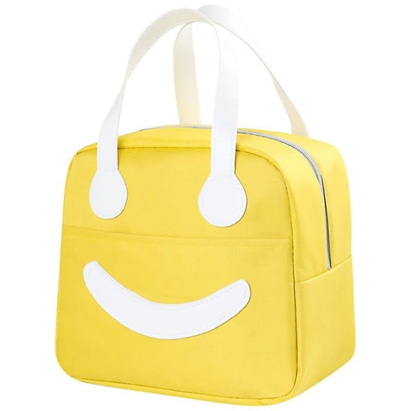 Oxford Cloth Vattentät Tjock Isoleringsväska Picknickväska Stor Portabel Lunchbox Bag Frozen Bag Isoleringspaket-Gul