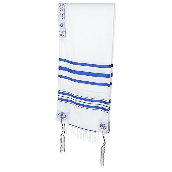 Messiansk Bönesjal Tallit Bönesjal Religiös Bönesjal Tyg för Män Kvinnor