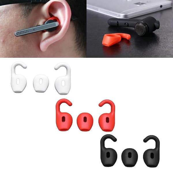 För Jabra Talk 45/Stealth Öronproppar Hörlurar Öronpluggar Öronkuddar Black