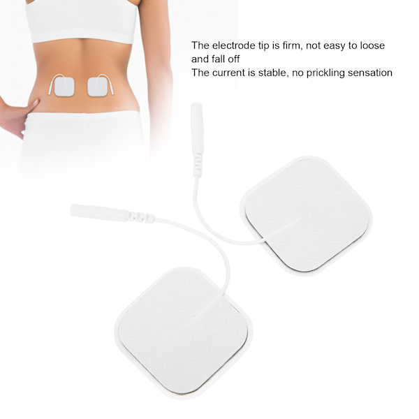 20 stk / pose 5x 5cm TENS elektrodepuder til TENS massager fysioterapi maskine