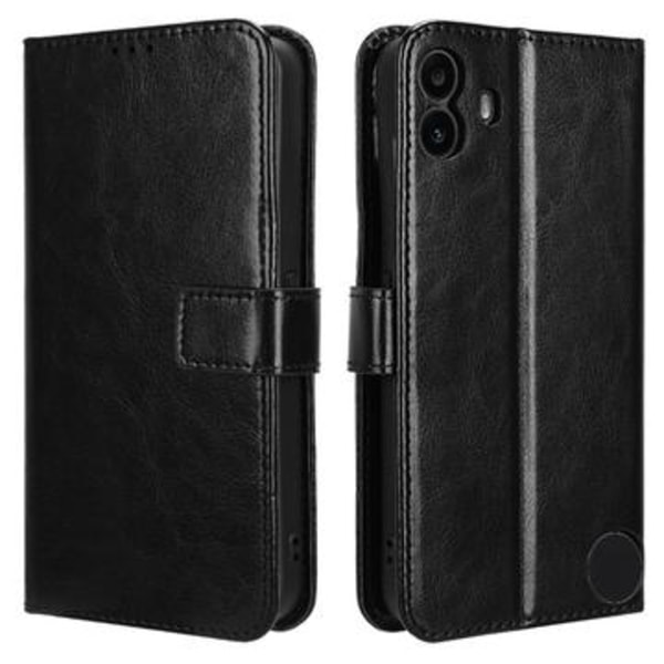 Nothing CMF Phone 1 Plånboksfodral med Magnetisk Stängning - Svart Svart black