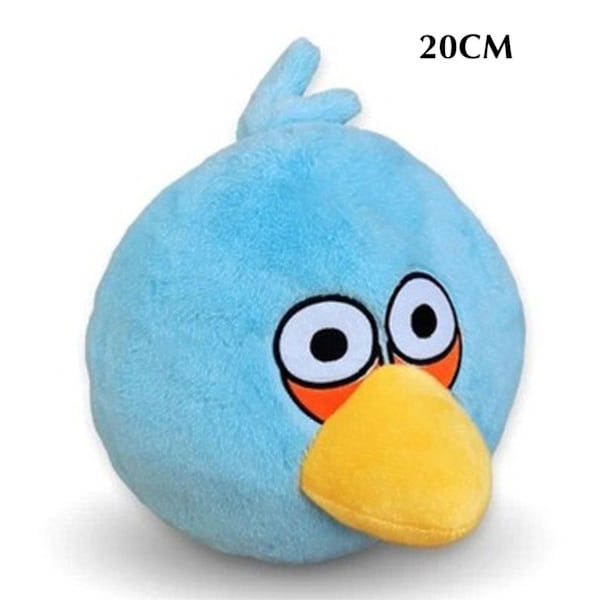 Angry Birds -sarjakuvapehmolelu, pehmeä ja mukava, ihoystävällinen, lasten lahjakoristekokoelma - WELLNGS E