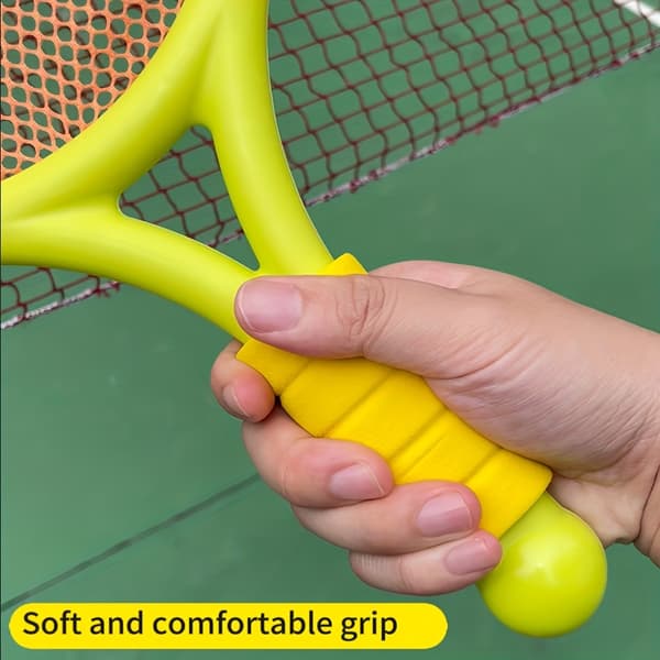 Pedagogiskt tennisracket utomhus [Yellow+Blue]*2+[Red+Green]*2