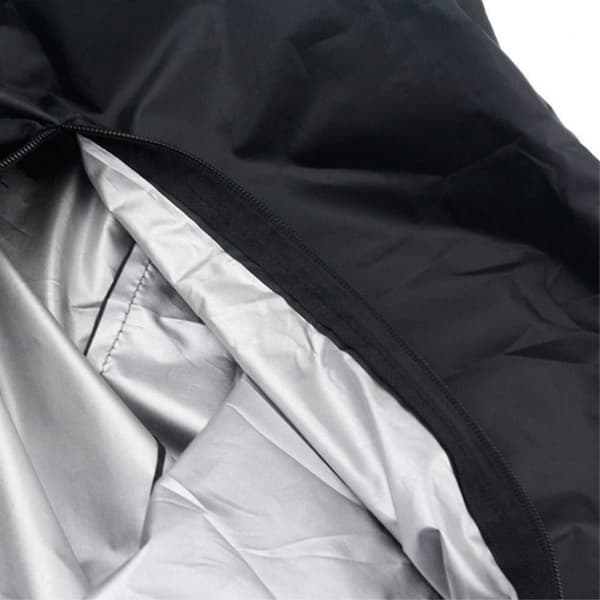 Grillovertræk 420D Vandtæt 150x100x125 cm Sort 1010