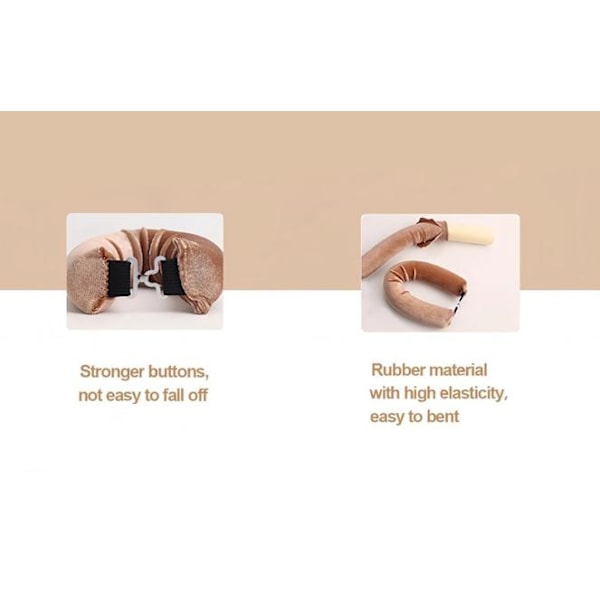 INF Varme-fri Hår Curlers Hårruller til at krølle hår uden varme_xx Pink