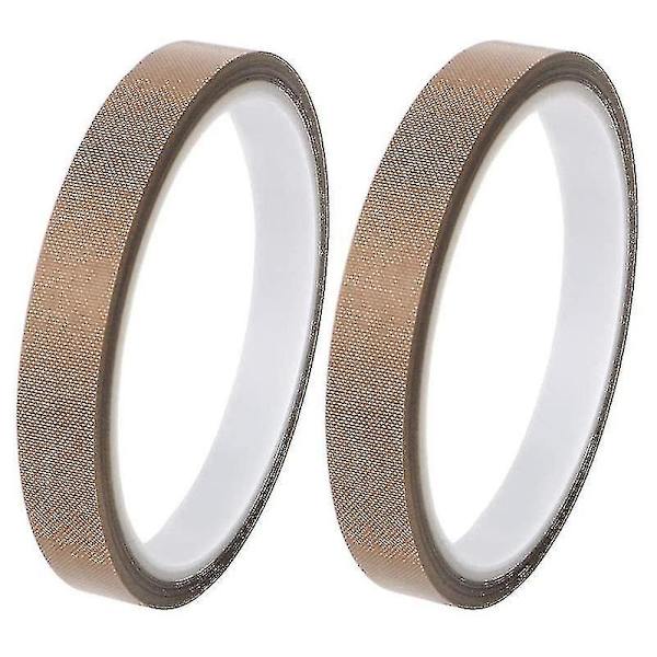 Rolls PTFE-tape / Tape for vakuumforsegler, hånd- og impulsforsegler (1,27 cm x 10 m)