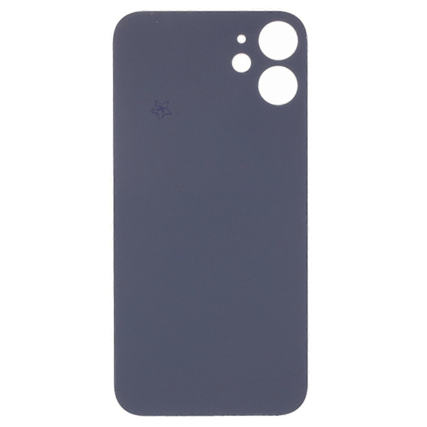 Batteridæksel til iPhone 12, reparationsdel (Standardversion med kamerahulring) Multicolor_xx Multicolor White