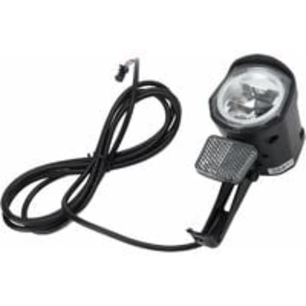 Elektrisk sykkel frontlys, front sykkellys, DC12V til 72V LED-lys SM-kontakt 2-polet ABS slitesterk Ebike-frontlys for elektrisk sykkel