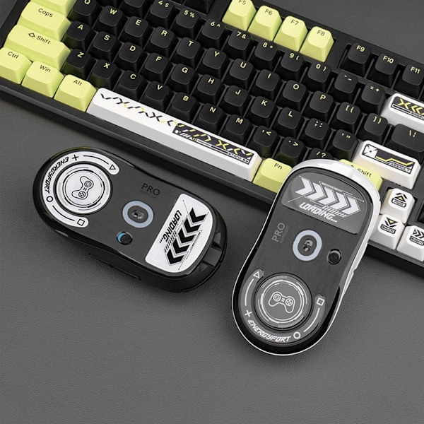 Gaming Glat Glas Musefødder Skøjter til Logitech GPRO X Superlight / G Pro Wireless Silkebløde afrundede buede kanter GPXS 0.03