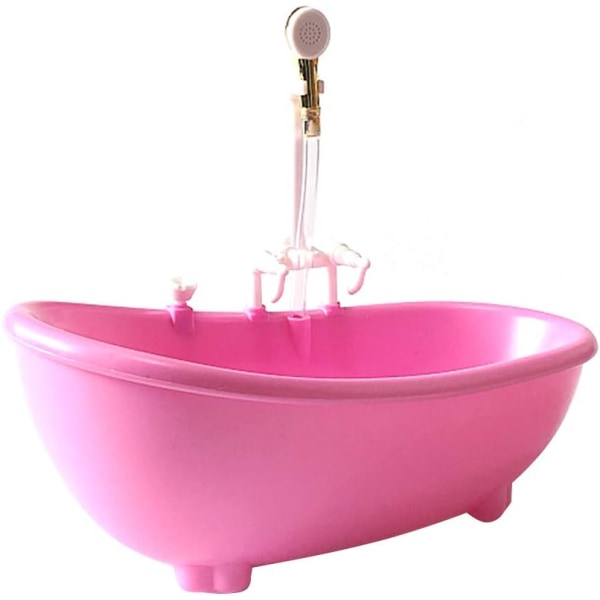 Lekebadekar for dukker, Baby Doll Real Working Bath Set Elektrisk badekar