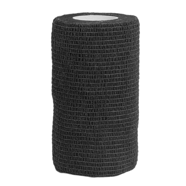 12 stk. Bandage Wrap Naturlig Latex Elastisk Selvklæbende Wrap til Køer Hunde Heste 10cm Sort_xx
