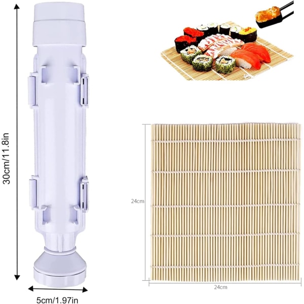 Sushi Maker Kit, Sushi Bazooka, Appareil à Sushi, DIY Sushi