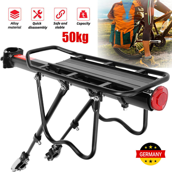 Bagagebærer mountainbike universal bagagebærer cykel til 24-29 tommer MTB aluminium