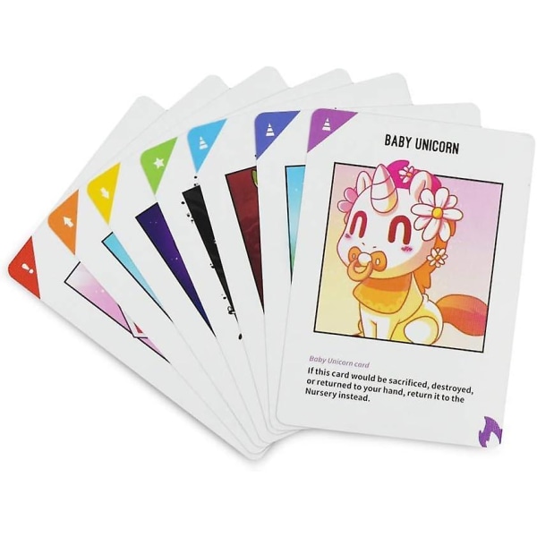 Unstable Unicorns Rainbow Apocalypse Expansion Pack - Designad för att läggas till Kortspel