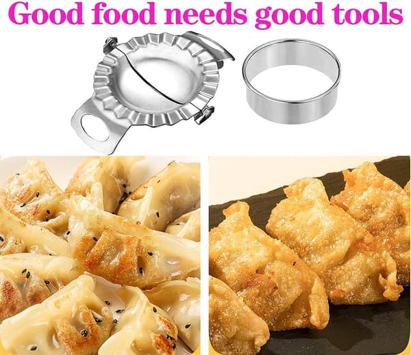 Dumplingmaskin i rustfritt stål Kjøkkenutstyr Moule a Ch