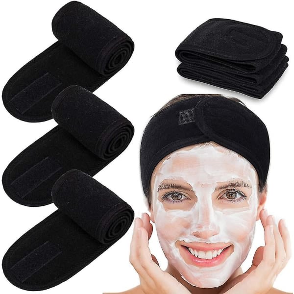 pcs Spa Facial Headband Make Up Hairband. Headband in terry cloth. Stretch towel