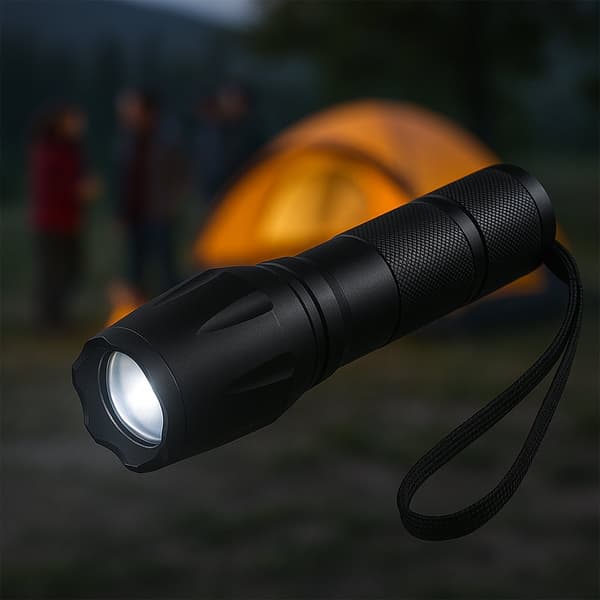 LED-taskulamppu (veden- ja iskunkestävä) 5 toiminnolla 160