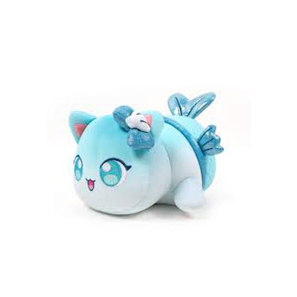 Aphmau Meemeows Plysdukke Kattedukke Blød Pude Legetøj Hamburg-WELLNGS mermaid cat