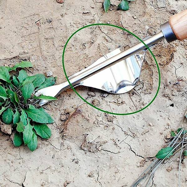 Manuaalinen kitkentätyökalu Ruostumaton teräs Kitkentätyökalu Puukahvalla -