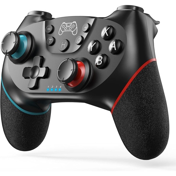 Oppgradert Trådløs Kontroller for Switch/Lite/OLED Pro-Kontroller for Switch Fjernkontroll Joystick Spillkontroll