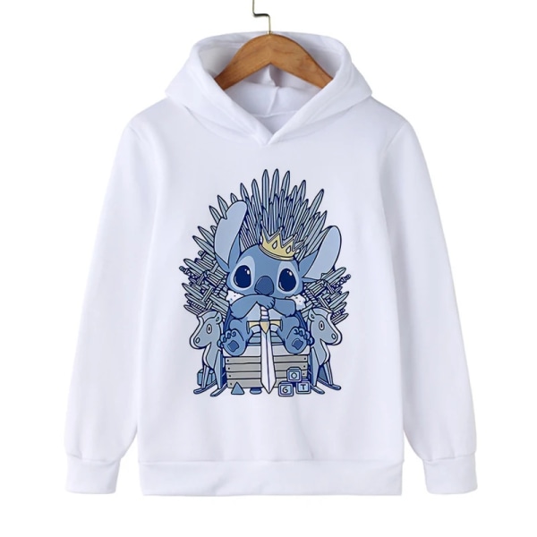 Y2k Anime Stitch Hoodie Børn Tegneserie Tøj Børn Pige Dreng Lilo og Stitch Sweatshirt Manga Hoody Baby Casual Top 59236