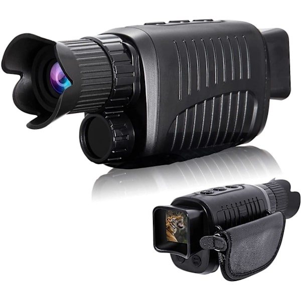 Nattkikare, R7 Digital Nattsyn Enhet 1080P Full HD Utomhus Infraröd Monokulär för Fågelskådning, Jakt, Camping, Resor