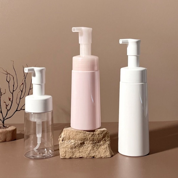 2 skumpumpflaskor tomma pumpflaskor ROSA 100ML 100ML rosa_xx pink 100ml-100ml