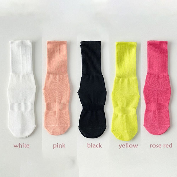 Yogas strumpor Golvstrumpor ROSERÖD rose red