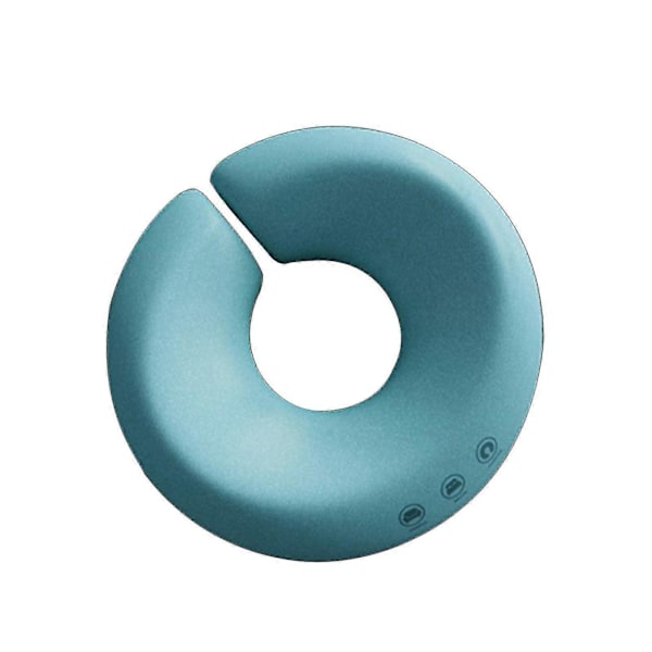 Ansiktssänkt Nackstöd för Massagebänk Lätt U-formad Kudde för Massage Spa Blu Blue Memory foam