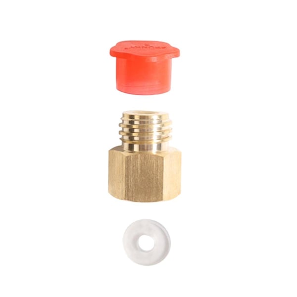 Cylinder Tråd Konverter Adapter Match Quooker Cube Tank Hun Tr21-4 Til Han Tr21-3 (FMY) Gold