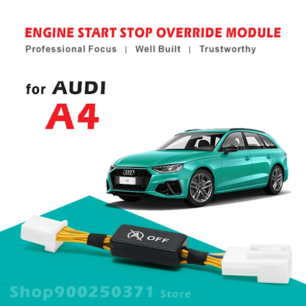 Car Auto Stop Start Motorbrytare Sensor för AUDI A4 B8 B9 Motor Stop Start Off Eliminator Unit Biltillbehör for AUDI A4 B8 8K