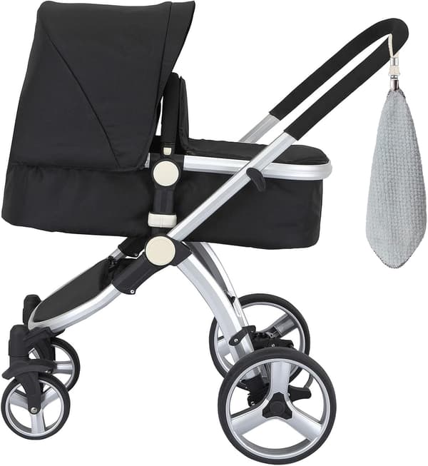 8 stykker, vevde bomulls håndkleklyper Tehåndkleklyper med metallklyper