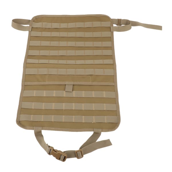 Multifunksjonell oppbevaringsveske for puter, bakseteoppbevaring, hengende pute, khaki